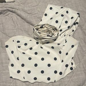 Zara Polka Dot top